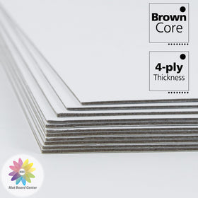MBC Durable photo backing board supports pictures, frames, drafting, or display projects.