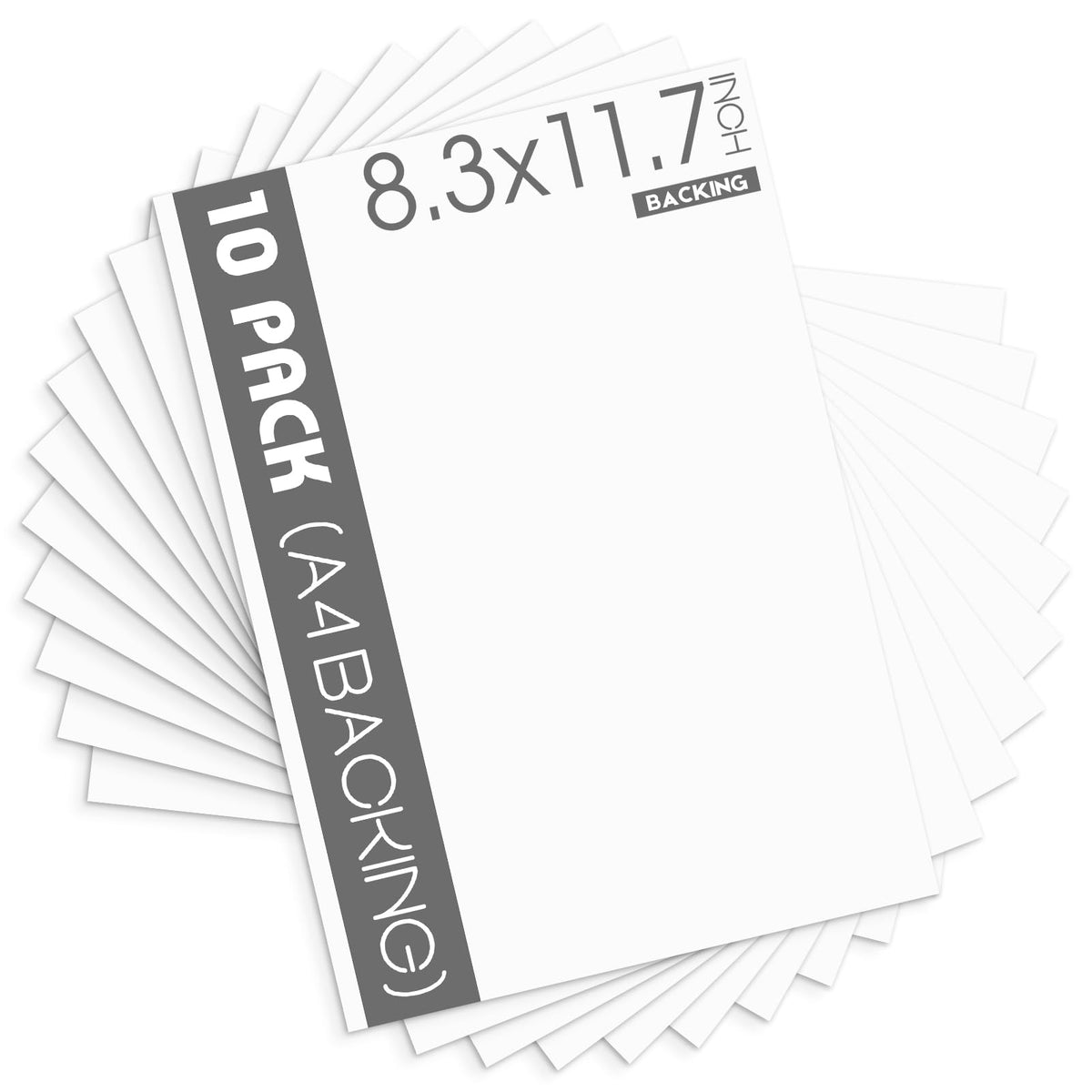 MBC Mat Board Center 10-pack backings for clear display and sturdy framing