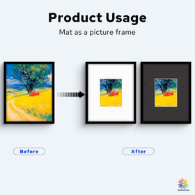 MBC Mat Board Center acid-free mats help preserve prints when displayed