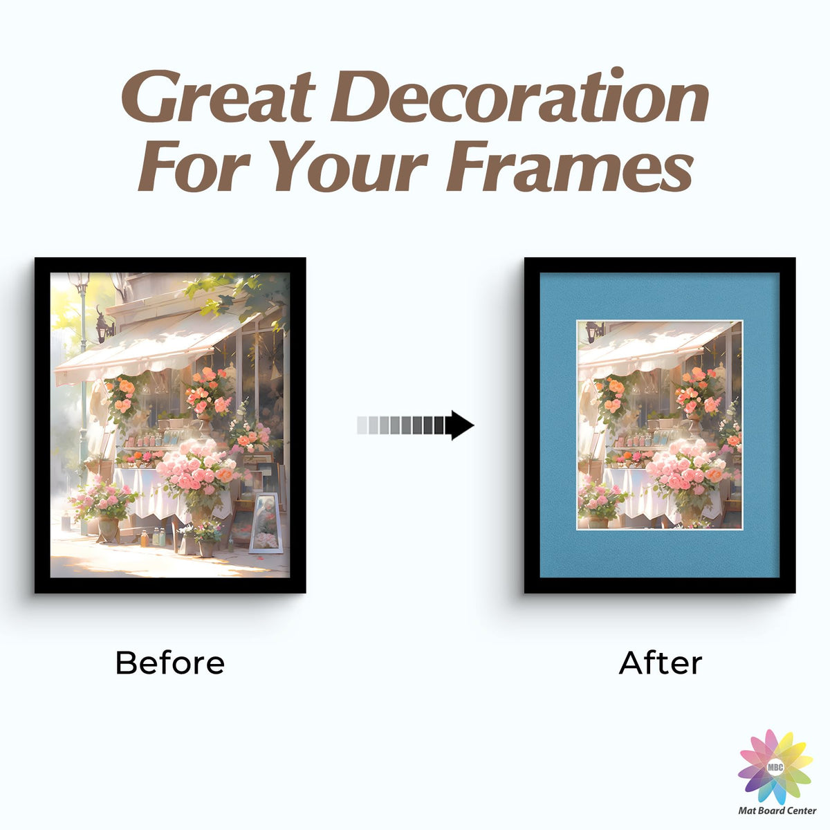 Framing-ready mat board resists handling wear