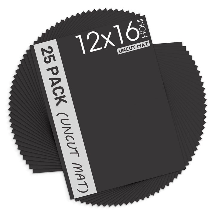 MBC MAT BOARD CENTER front packaging showing 25 pack and size benefits