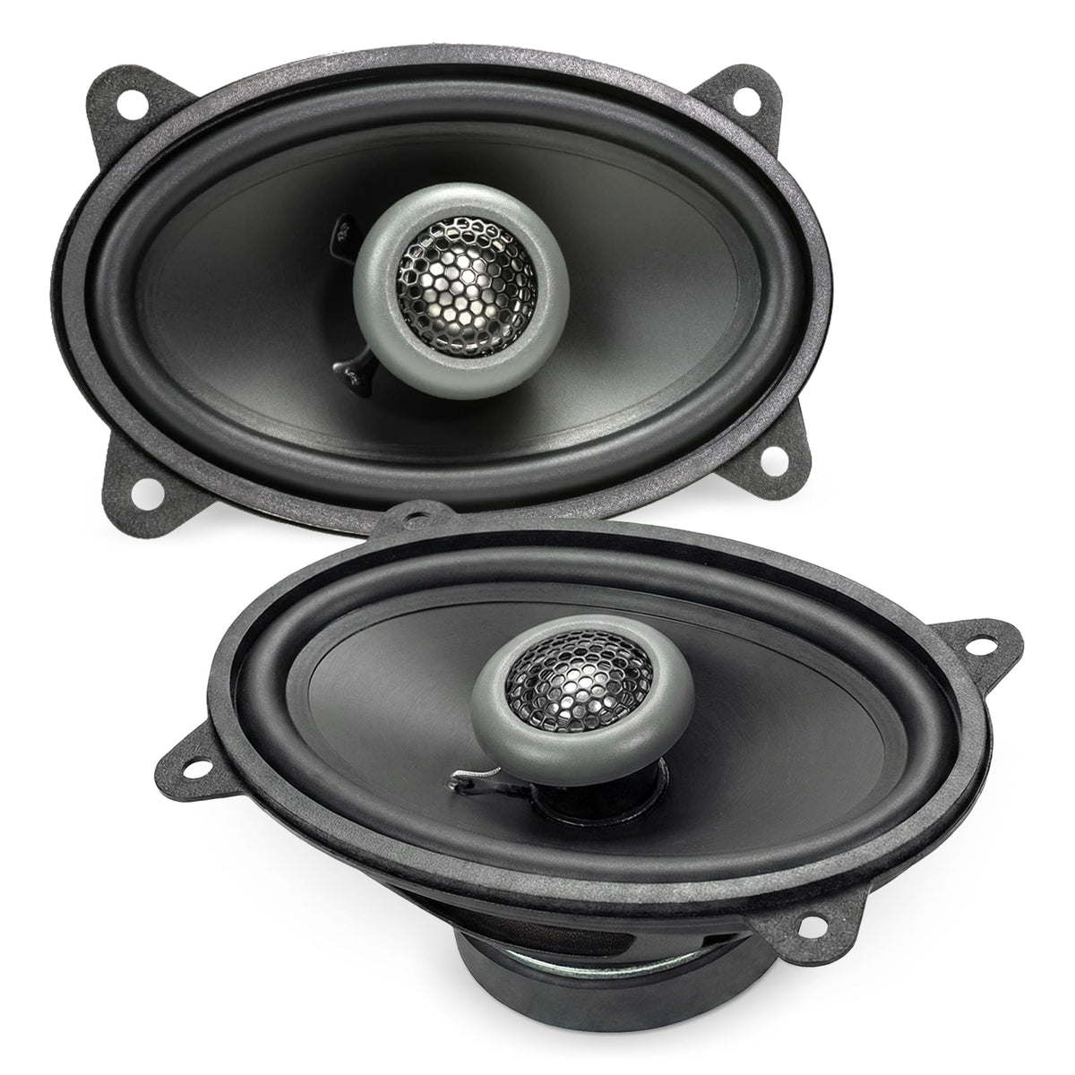 MB Quart Formula 2-Way 4x6 front view shows balanced midrange and highs.