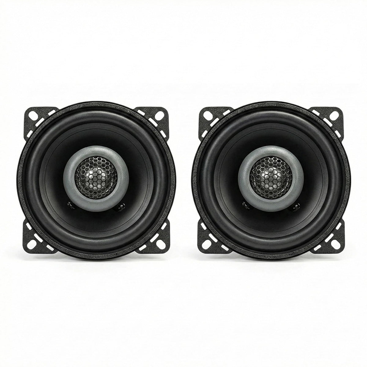 MB Quart Formula 4-inch coaxial speaker with polypropylene cone for balanced sound