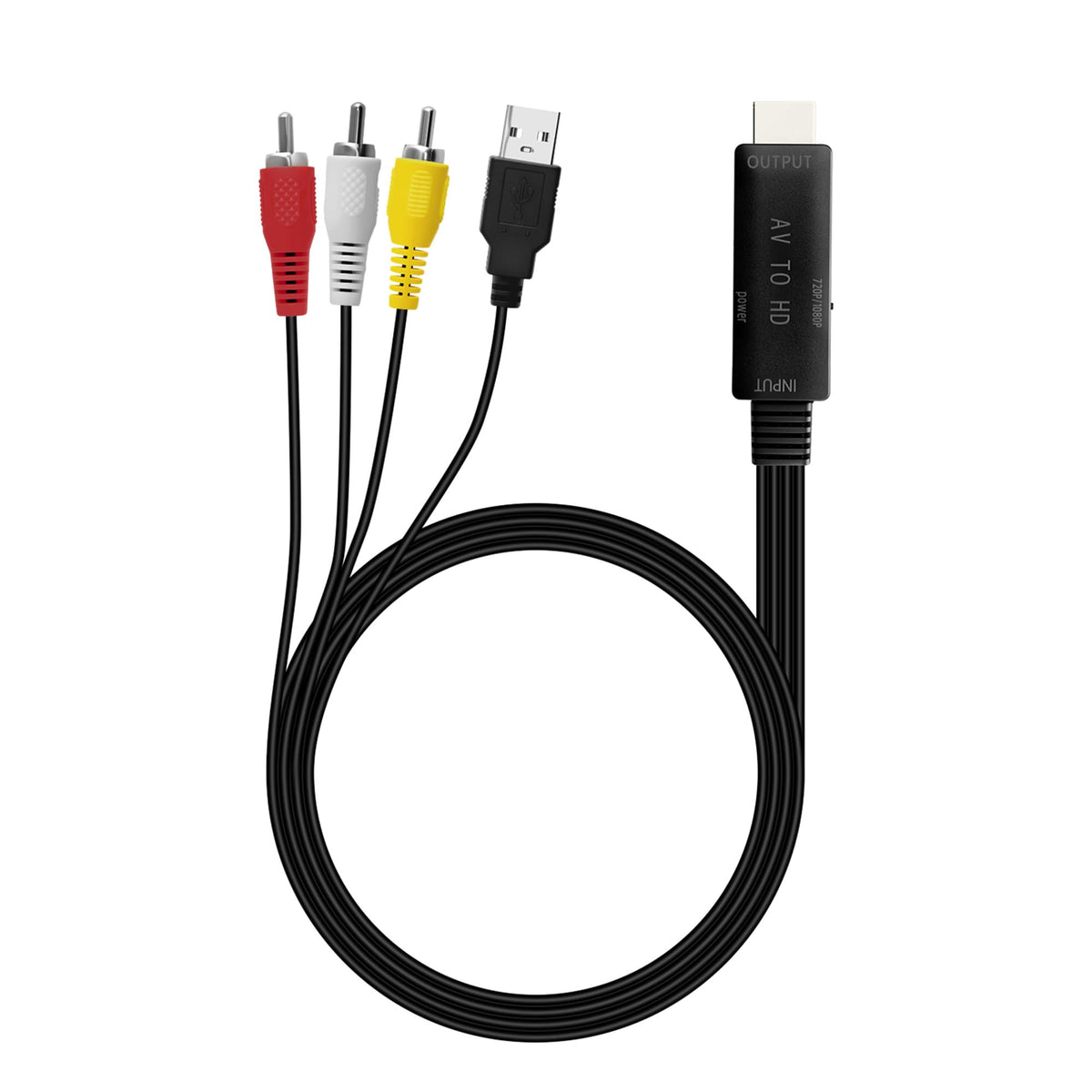 Mcbazel front connector view showing full cable and neat setup benefit