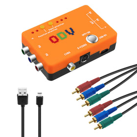 Mcbazel ODV-II front panel with input selectors for easy setup and status.