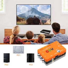 No RGB or HDMI processing preserves original video timing with low latency.