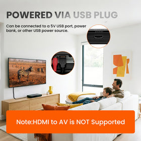 Mcbazel USB power plug highlighted for simple TV USB or charger power