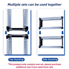 Mcbazel video game storage stand easy-assembly design makes setup quick