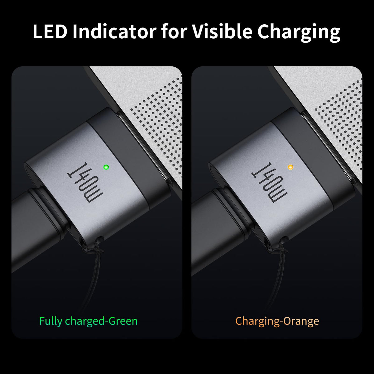 mcdodo LED indicator helps users monitor charging status at a glance