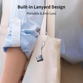 mcdodo compact size fits easily in bags and pockets