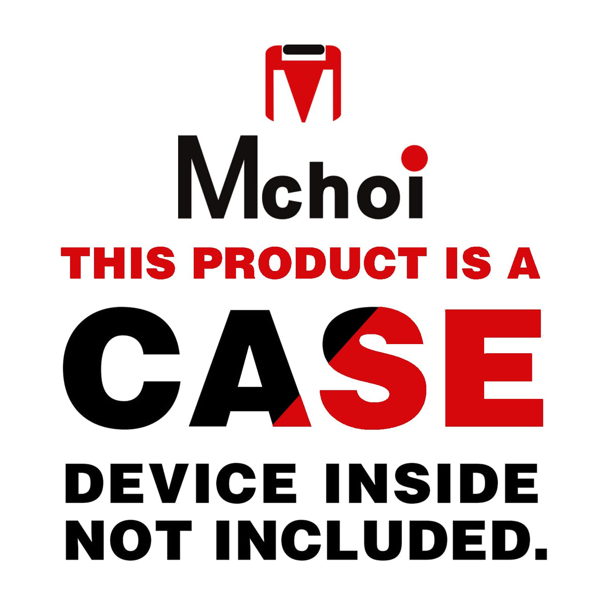 Mchoi case features a grey finish that suits modern setups.