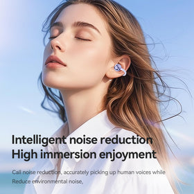 MAcnas clip-on design open-ear, secure fit during outdoor workouts