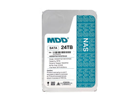 MDD MAXDIGITALDATA MDD24TS51272NAS drive in a drive bay designed for continuous NAS use.