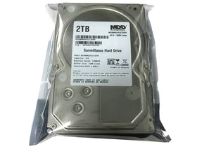 MDD MAXDIGITALDATA 32MB cache surveillance HDD close-up for reliable data handling