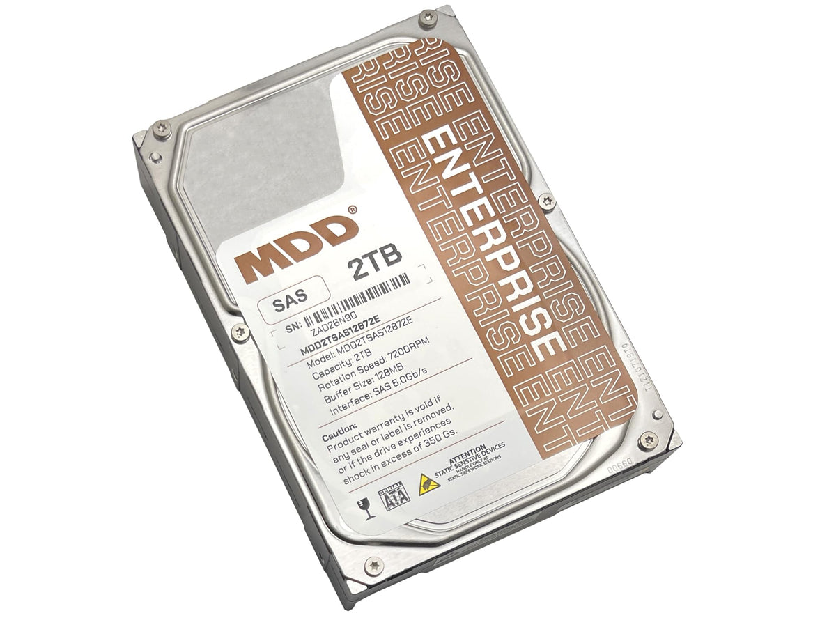 MDD MAXDIGITALDATA SAS connector view showing 6Gb/s interface for controller compatibility
