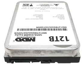 MD12TBGSA25672DVR 256MB cache speeds data access for CCTV systems.