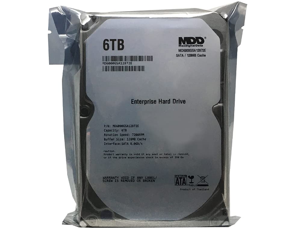 MDD MAXDIGITALDATA enterprise HDD designed for NAS SAN RAID and surveillance systems