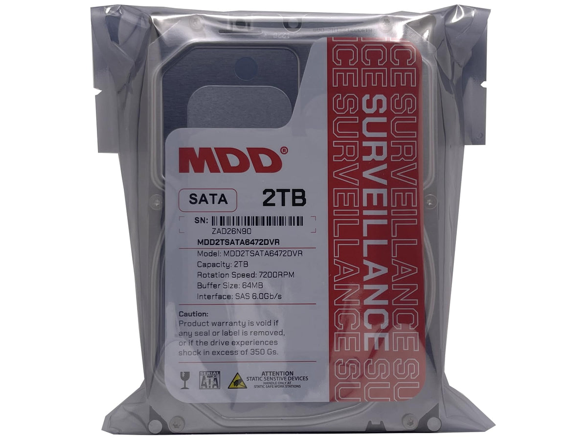 MDD MAXDIGITALDATA Surveillance DVR HDD ideal for 24/7 CCTV recording systems.