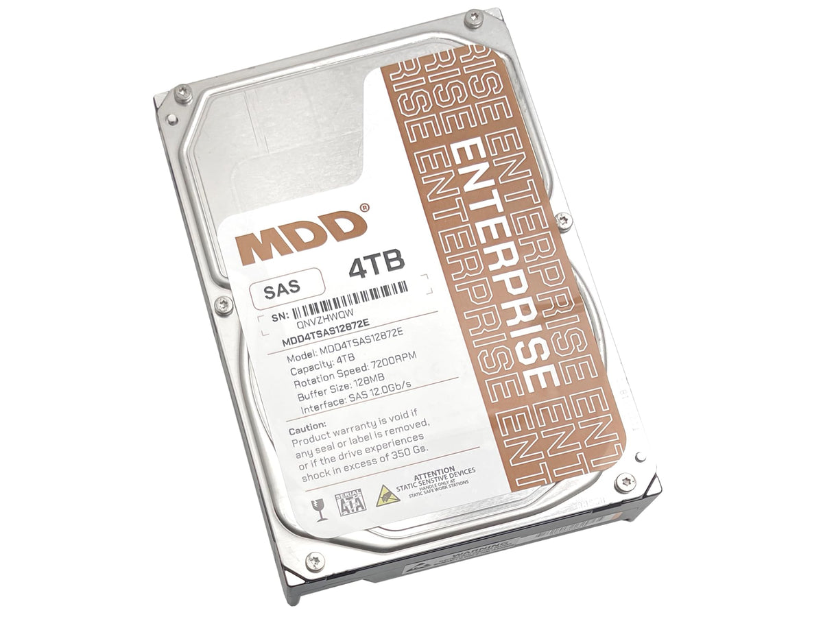 MDD MAXDIGITALDATA MD4TSAS12872E reliable 24x7 operation for continuous workloads.
