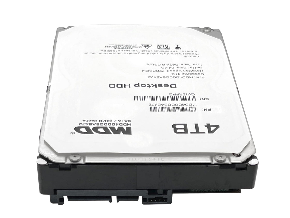 MDD MAXDIGITALDATA MDD4000GSA6472 installed in a PC shows seamless SATA connectivity.