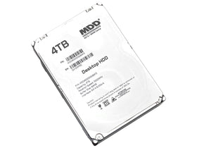 MDD MAXDIGITALDATA MDD4000GSA6472 label visible, highlighting reliability for surveillance and NAS usage.