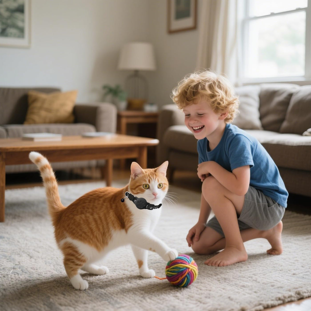 MDTZULIK GPS Cat Collar lightweight fit, comfortable for cats of all sizes.