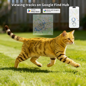MDTZULIK GPS Cat Collar no subscription costs, safe and reliable.