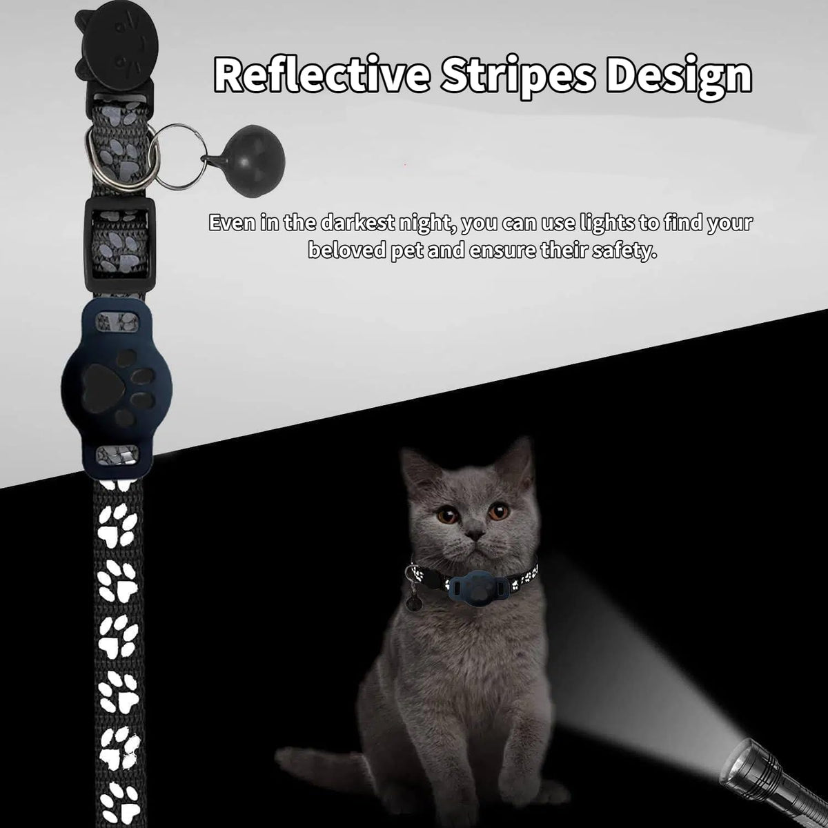 MDTZULIK GPS Cat Collar used at home and outdoors for safety.