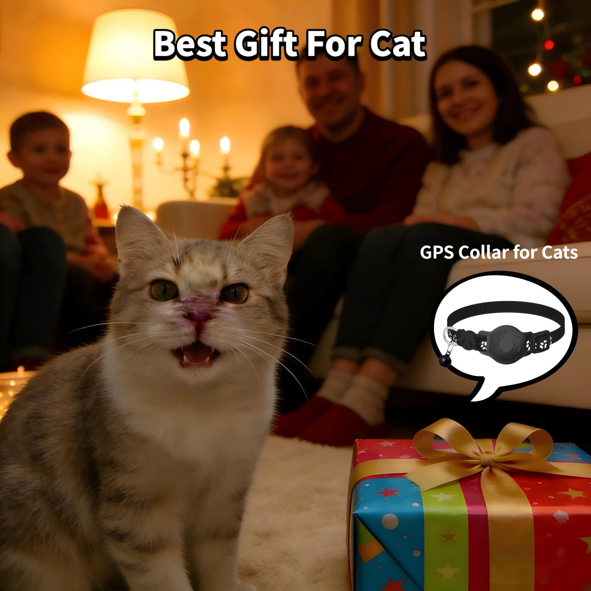 MDTZULIK lightweight cat collar designed for comfortable wear across sizes