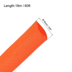 Meccanixity 16mm x 18m sleeve tightens over cables for tidy harness protection.