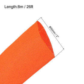 Meccanixity orange heat shrink sleeve tightens around cables for secure protection.