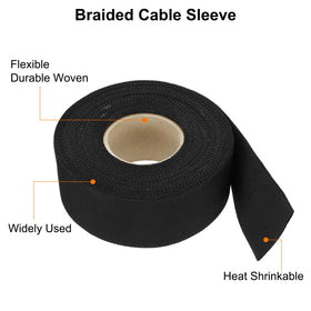 MECCANIXITY heat gun shrinking sleeve onto cables for tight, conforming protection