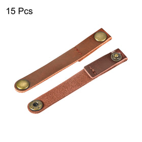 MECCANIXITY strap securing wrapped earbuds for neat portable cable storage