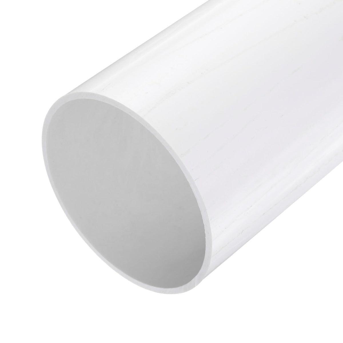 Meccanixity PVC rigid tube for water piping with smooth interior for efficient flow.