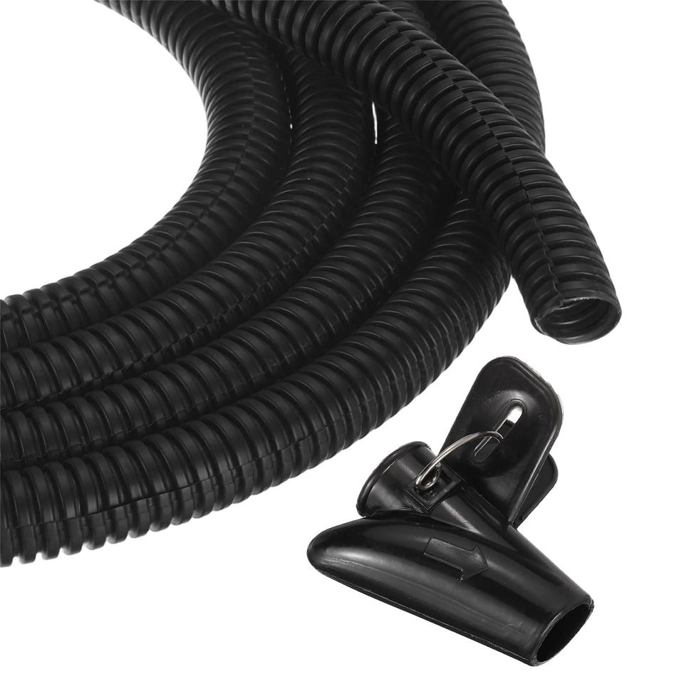 MECCANIXITY split wire loom 50 ft length for neat cable management in any space