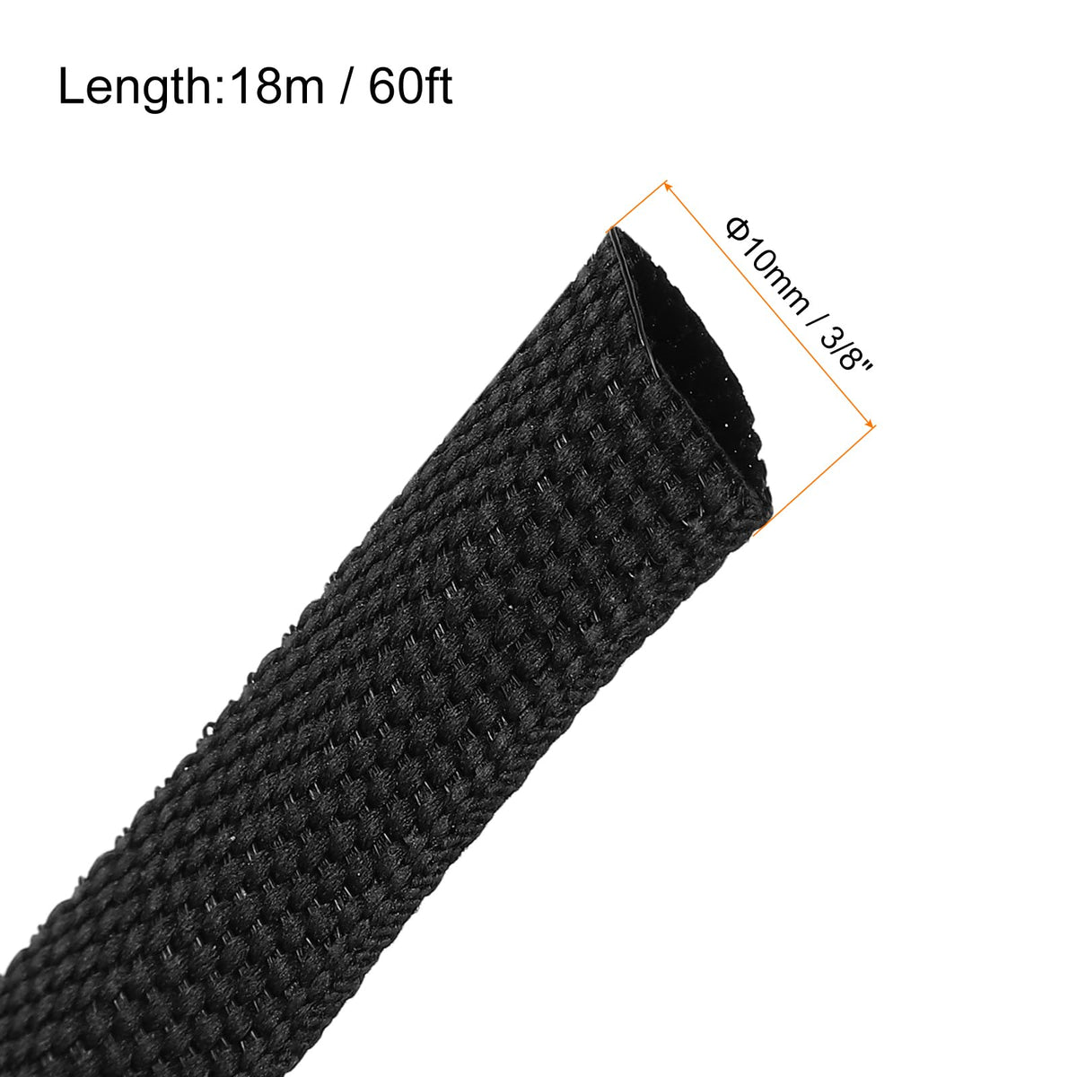 Meccanixity sleeve showing tight cable adhesion after heating.