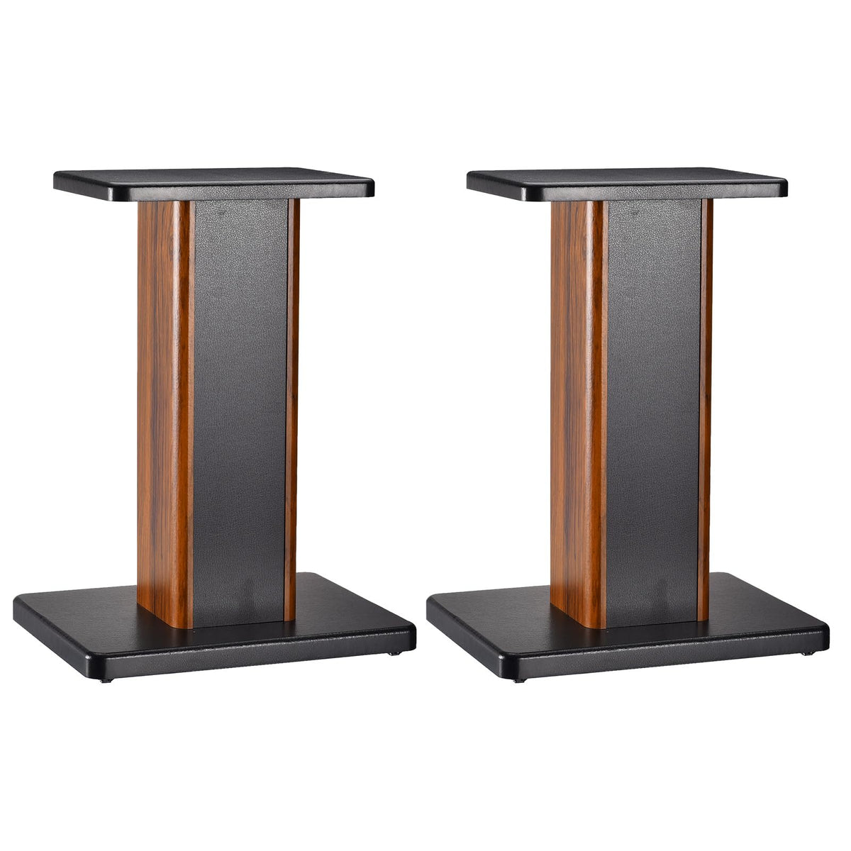 MECCANIXITY wood speaker stand top plate offers stable mounting for clean sound.