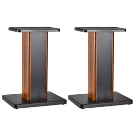 MECCANIXITY wood speaker stand top plate offers stable mounting for clean sound.
