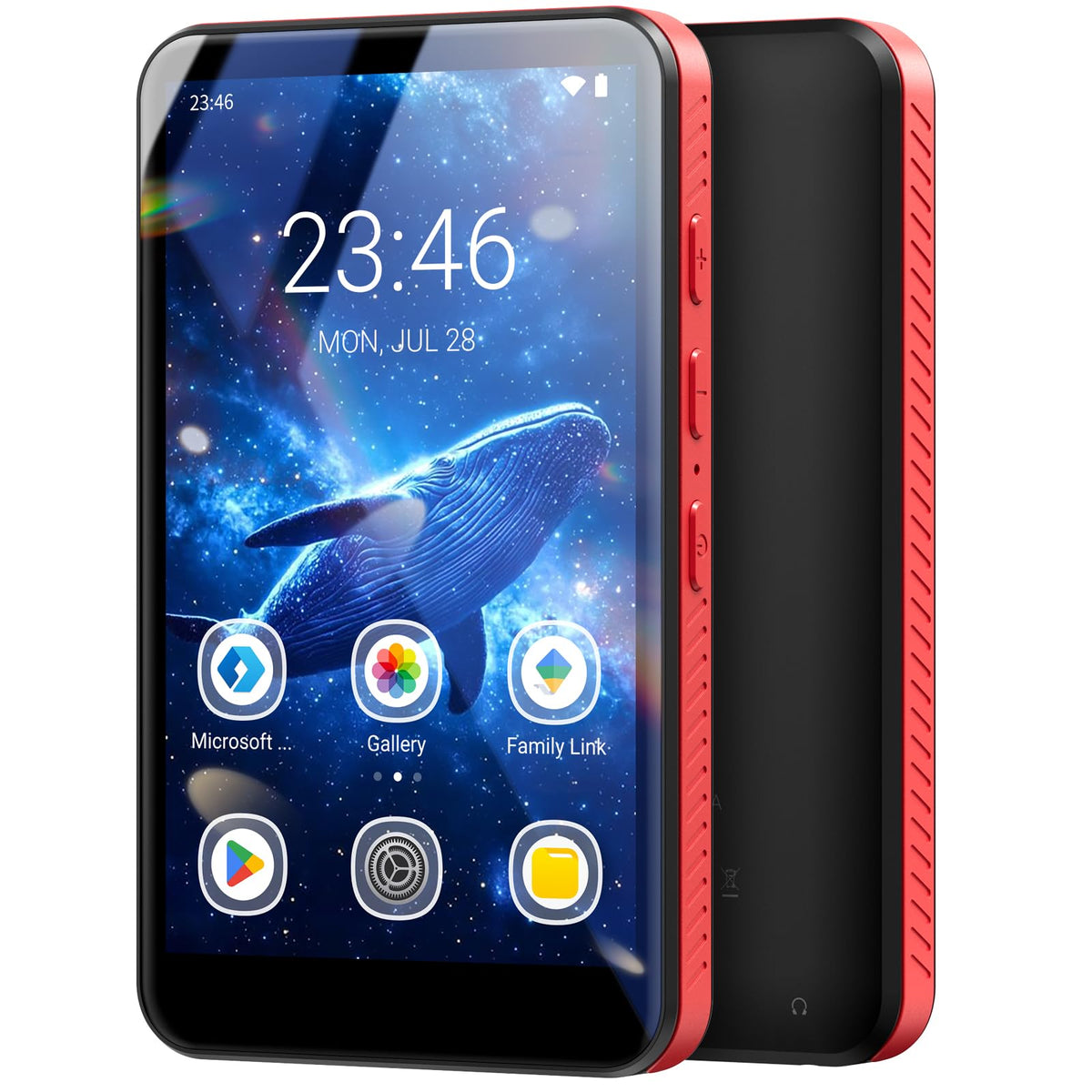 MECHEN 96GB Android MP3 MP4 player front view with touchscreen for immersive music