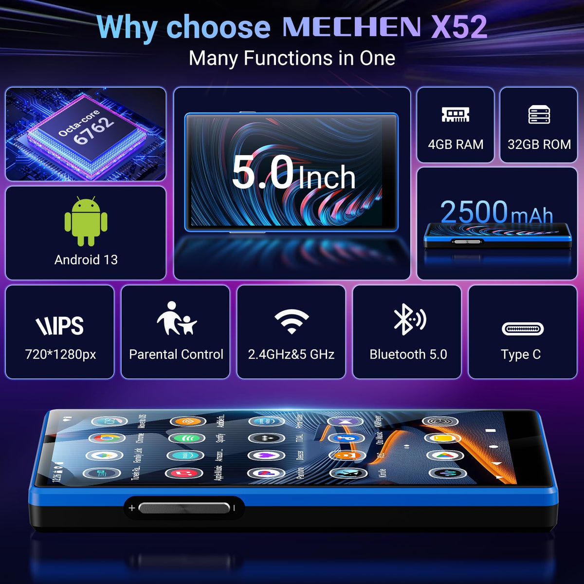 MECHEN Android 13 UI showcases fast, responsive apps