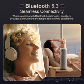 MECHEN D53 HiFi speaker close-up highlighting clear sound reproduction