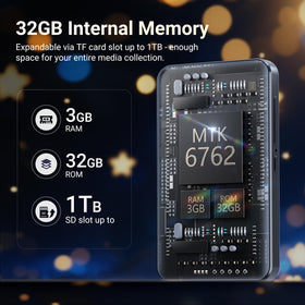 MECHEN hi-fi lossless sound chip delivering clear audio on the go