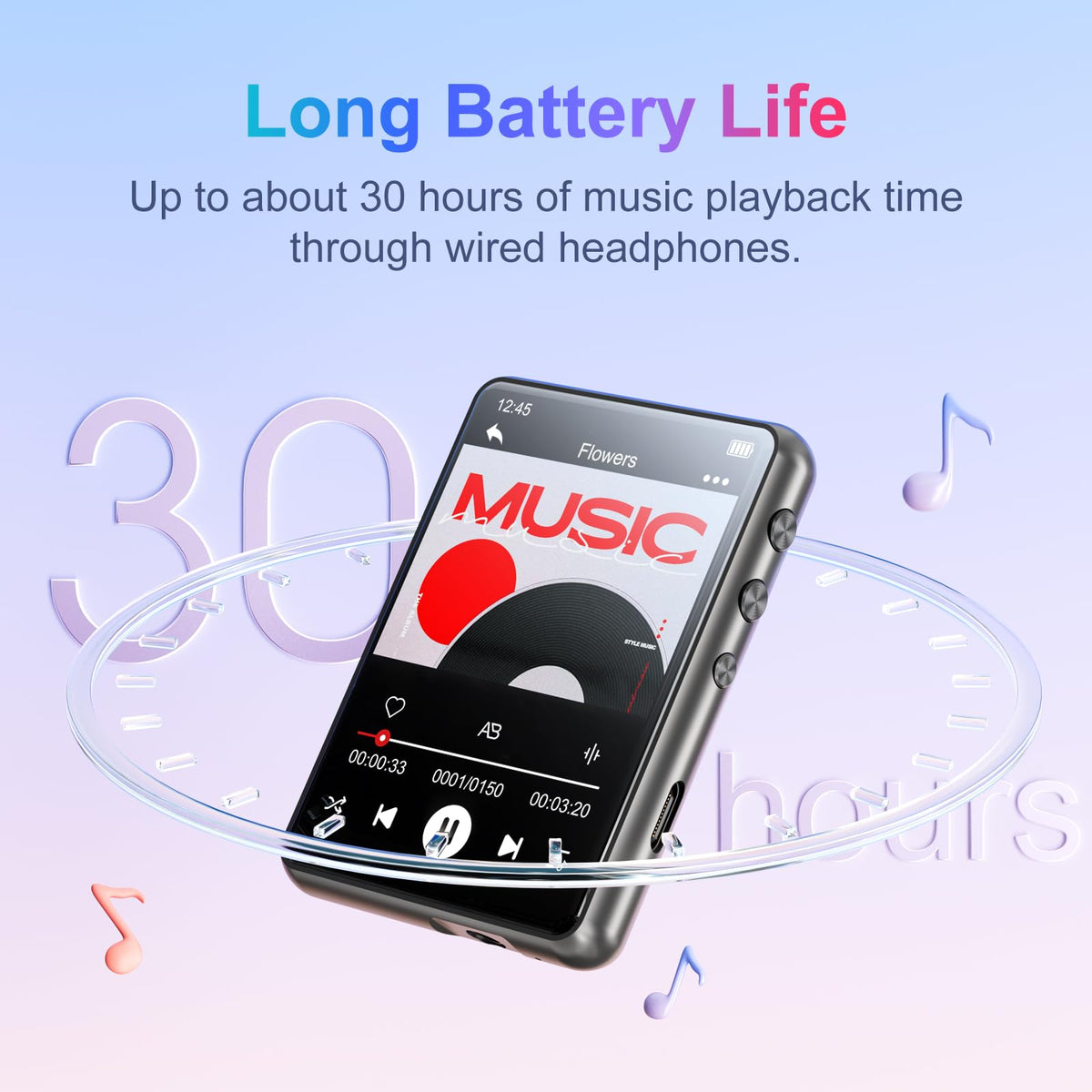 MECHEN in a running scene with earbuds showing lightweight convenience benefit