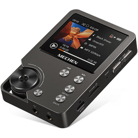 MECHEN M30 HiFi DAP front panel with dual DAC for rich, detailed sound.