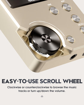 MECHEN M30 scroll wheel enables quick navigation through songs.