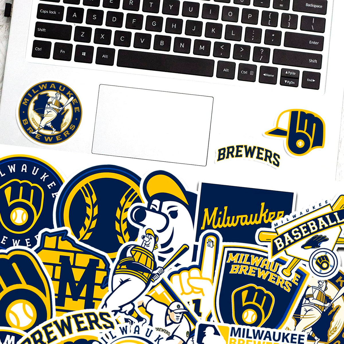 MEDIA SERVICES 55 Milwaukee skateboard decal boosts personality on gear and lockers