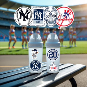 MEDIA SERVICES 55 New York stickers brighten a notebook with nostalgic New York vibe