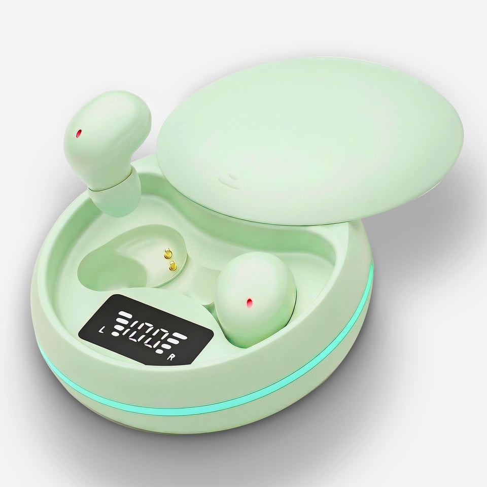 Medocis Sleep Earbuds case and buds for portable listening on the go