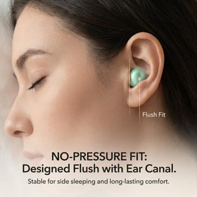 Medocis Sleep Earbuds LED battery display for quick charge checks