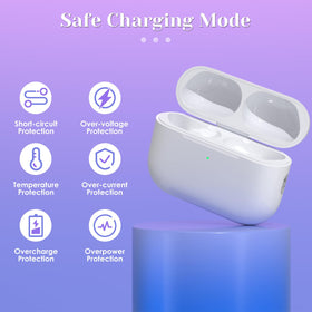 Medoque AirPods Pro 3 case charging status indicator shows power level.